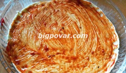 Pizza Tashir-lépésre recept fotók és magyarázatok (recept) Pizza Tashir lépésre recept fotókkal és magyarázatokkal