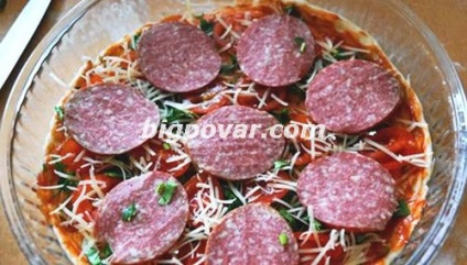 Pizza Tashir lépésre recept fotókkal és magyarázatokkal (pizza Tashir) Pizza Tashir lépésre recept fotókkal és magyarázatokkal
