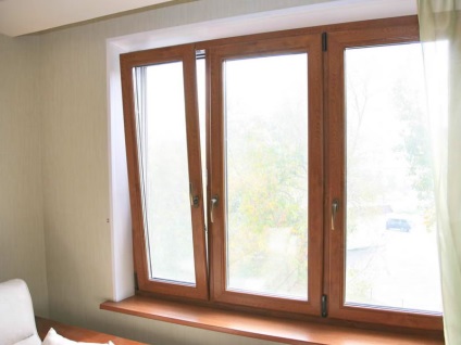 Műanyag ablakok - kombinációja a belsőépítészeti kiválasztani a megfelelő ablakok belső