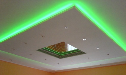 Mennyezeti lámpa a belső (fotó), egy álom otthon