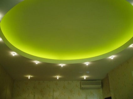 Mennyezeti lámpa a belső (fotó), egy álom otthon
