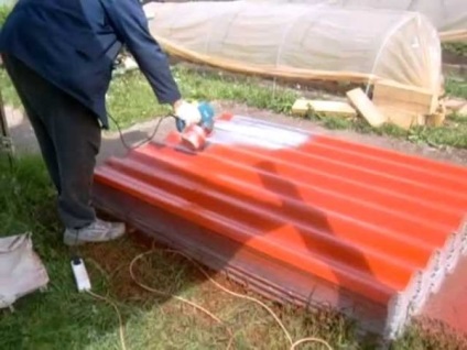 Festés Slate video utasításokat, hogyan kell festeni a lapos tető, és pala kerítés a kezüket, egy fotó (festmény) Festés Slate video utasításokat, hogyan kell festeni a lapos tető, és pala kerítés a kezüket, fotók