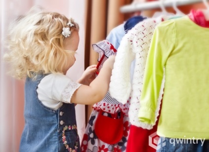 Vásárlás ruhát a gyerek az Egyesült Államokban, banderolku