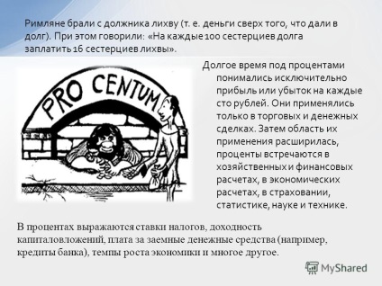 Előadás a kamat körülöttünk (kamat körülöttünk. Hány százalékát? Odinokov Aleksey Evgenevich 222-244-952). Előadás a kamat körülöttünk