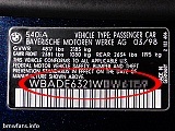 Megfejtése vin bmw (VDS) autók Megfejtése vin BMW autók