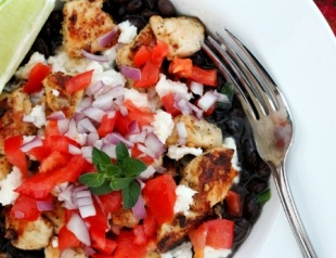 Recept csirke burrito babbal és egy népszerű mexikói étel