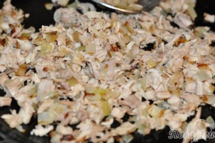 Recept - tészta töltött csirke (töltött) Recept - tészta töltött csirke