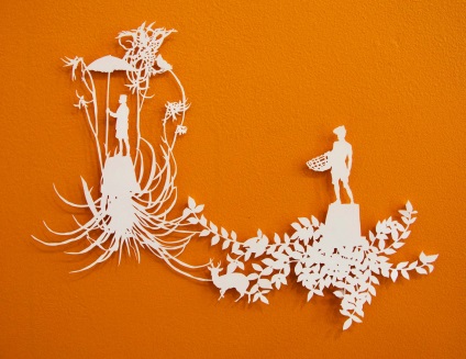 Carving papíron - kreatív műhely (a kezüket) Carving papíron - alkotóműhely