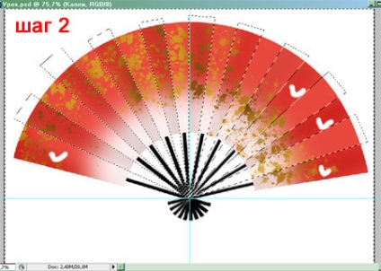 Rajz ecsetek egy női rajongó (ventilátor) Döntetlen női rajongó a Photoshop