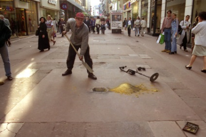 Rajzok a falak és a padló, festés Photoshop