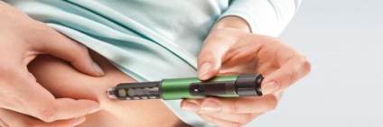 Pen-fecskendő inzulin megkönnyíti a cukorbetegek