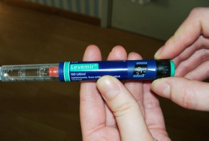 Pen-fecskendő inzulin megkönnyíti a cukorbetegek