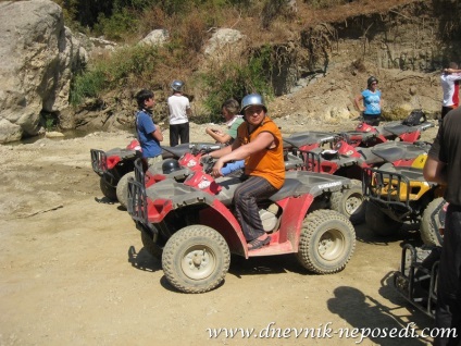 ATV szafari Törökország, napló nyugtalan (Safari) ATV szafari Törökország, napló nyugtalan