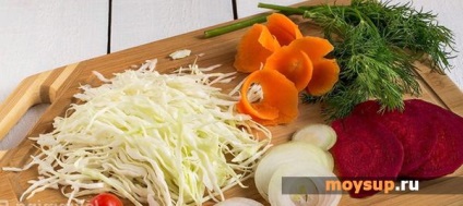 Saláta fogyókúra „ecsetet” - lépésről lépésre recept eredmények