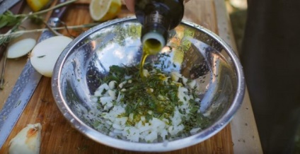 A legfinomabb bárányhús barbecue (ízletes kész nyárs) A legfinomabb nyárs a bárány