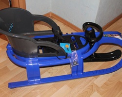 Sledge a kerék (kerék) Szán a kormánykerék