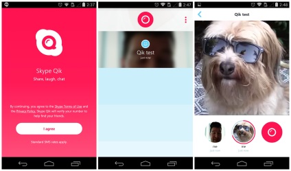 A Skype for android