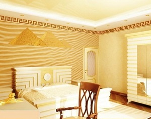A hálószoba az egyiptomi stilemir javítási 241. oldal