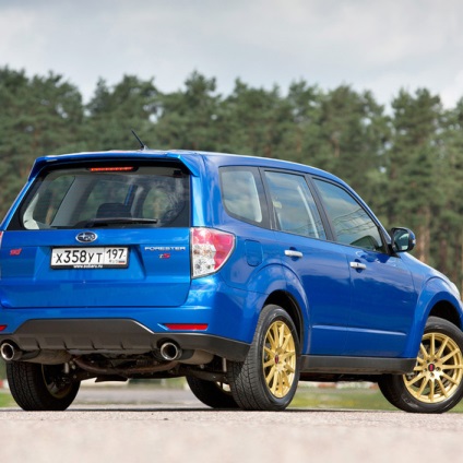 Subaru Forester III - a leírása a modell (csappantyúk megnövelt sebesség) Subaru Forester III - modell leírása