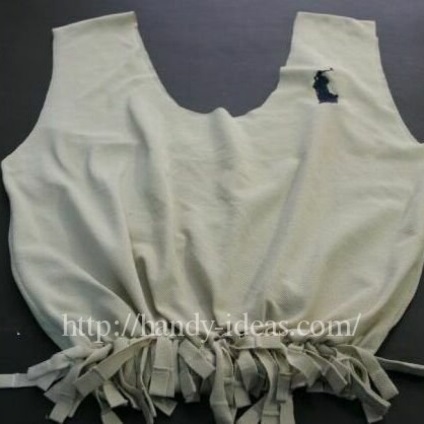 Bag régi T-shirt kezüket varrás nélkül 5 percig (pólók) Bag régi T-shirt kezüket varrás nélkül 5 perc alatt