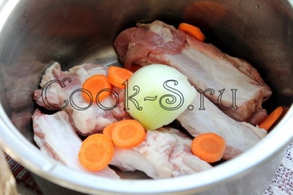 Leves sertésborda - lépésről lépésre recept fotókkal, első fogás (leves sertésborda recept) Leves sertésborda - lépésről lépésre recept fotókkal, első fogás