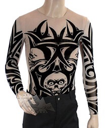 Tattoo póló imirtatsiey tetoválással, tetoválás T-shirt, póló testi dísz - (t-imirtatsiey tetoválás) Tattoo póló imirtatsiey tetoválással, Tattoo póló, T-shirt a testi dísz -