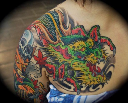 Tattoo lányok sárkány fontos gondolatok és vázlatok
