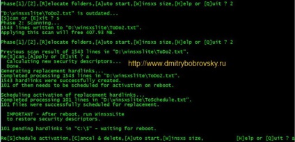 Méretének csökkentésével a mappa winsxs Windows 7, hogyan kell használni - Dmitry Bobrovsky blogdmitry