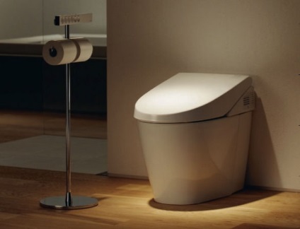 Intelligens WC Japánból felülvizsgálat videó képességekkel