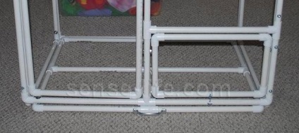 Madárház a kezüket a műanyag csövek (madárház a kezüket a műanyag PVC csövek) Madárház a kezüket a műanyag csövek