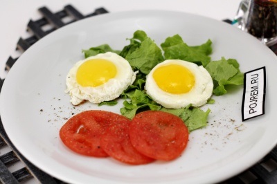 Fried tükörtojást - lépésről lépésre recept, hogyan kell főzni fotókkal