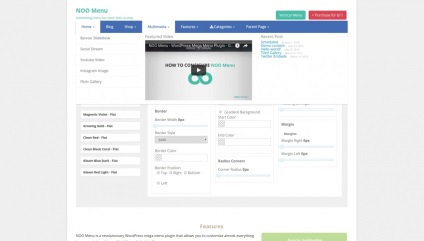 20 Dugó mega-menü wordpress (mega-menü) 20 Wordpress Dugó mega menü