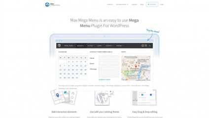 20 Wordpress Dugó mega menü