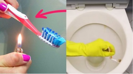 7 Új felhasználási módját a hagyományos fogkefe