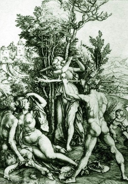 Albrecht Durer metszetei (lovas apokalipszis) Albreht Dyurer gravírozás