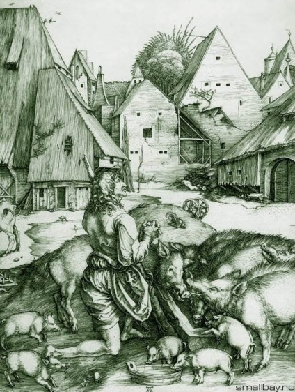 Albrecht Durer metszetek (apokalipszis) Albreht Dyurer gravírozás
