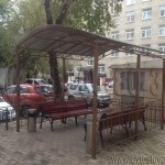 Gazebos és pavilonok a dohányzás (dohányzás pavilon pavilonok) Gazebos és pavilonok dohányzásról