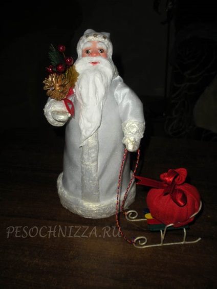 Apa Frost saját kezűleg a gyapjú és a sót mikron tészta (sós) Apa Frost saját kezűleg a gyapjú és a só tészta mikron