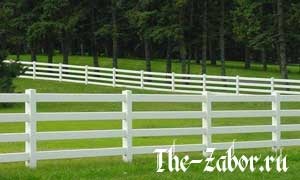 Fa kerítés egy ranch-style saját kezűleg a szerelési utasításban