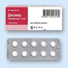 Diuver - alkalmazás, utasítások, értékelés (alkalmazás) Diuver - alkalmazás, utasítások, vélemények