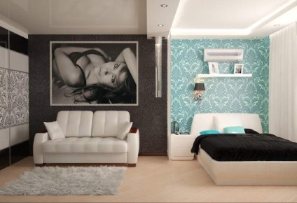 Дизайн 1 кімнатної квартири хрущовки для сучасної людини - 20 фото інтер'єрів