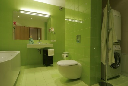 A tervezés egy hagyományos fürdő a lakás felújítása, lakások fotó