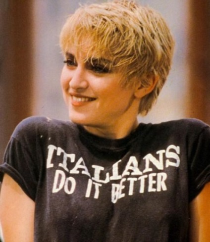 Evolution frizura Madonna (evolúció) Evolution frizurák Madonna