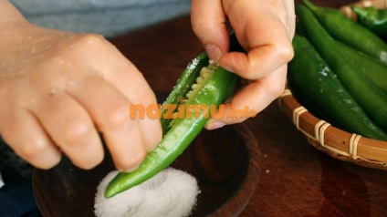 Csípős paprika koreai - recept fotókkal, hogyan kell felkészülni a téli