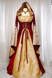 Gótikus és gótikus stílusú ruha