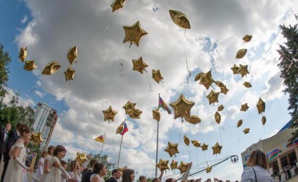 Kormányzó Ball-bajnokok diplomások Krasznodar (fotó)