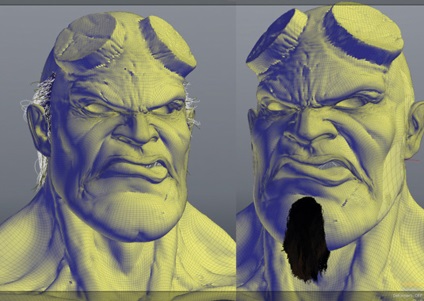 Tökéletes rendering Hellboy, 3dpapa
