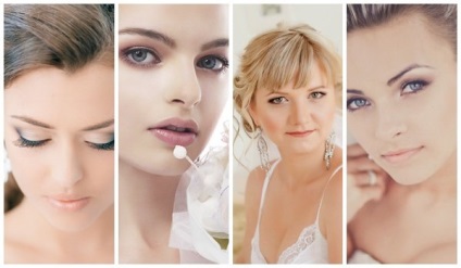 Esküvői smink ötleteket, hogyan lehet létrehozni egy képet a menyasszony szép smink
