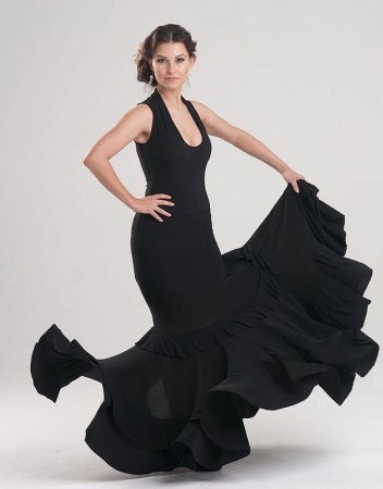 Spanyol flamenco szoknya, hogyan kell kiválasztani, vagy hogy (kép) Spanyol flamenco szoknya, hogyan kell választani, vagy hogy