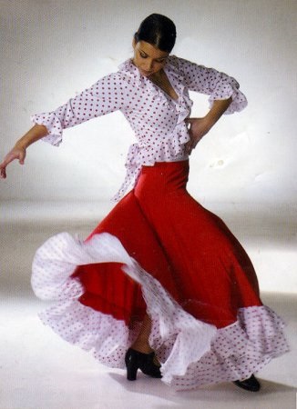 Spanyol flamenco szoknya, hogyan kell kiválasztani, vagy hogy (gyöngy) Spanyol flamenco szoknya, hogyan kell választani, vagy hogy